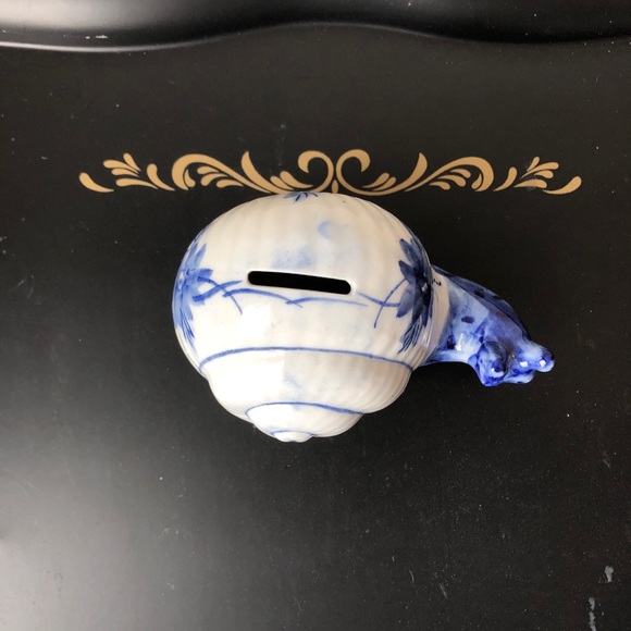 Vintage Snail Piggybank - Picture 2 of 6